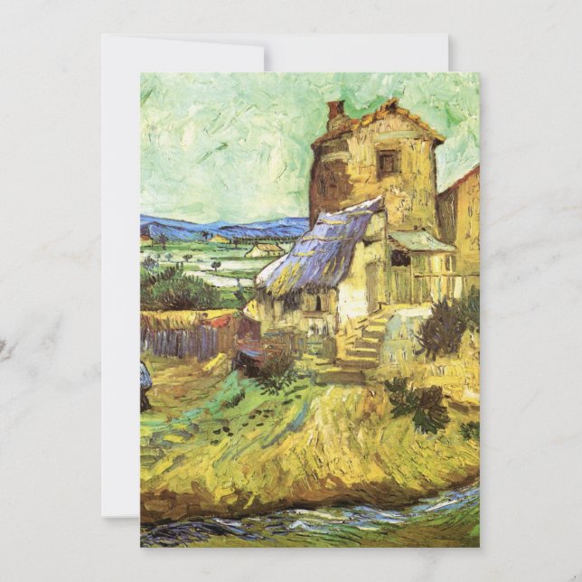 Den gamla kvarnen av Vincent van Gogh (Framsida)