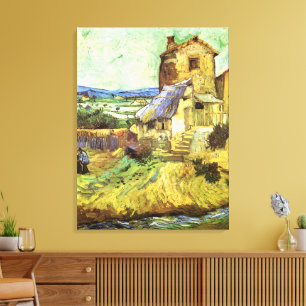 Den gamla kvarnen av Vincent van Gogh Canvastryck