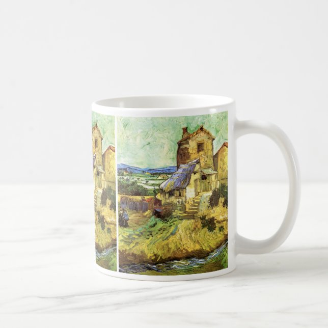 Den gamla kvarnen av Vincent van Gogh Kaffemugg (Höger)
