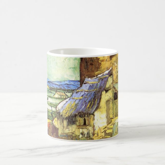 Den gamla kvarnen av Vincent van Gogh Kaffemugg (Center)