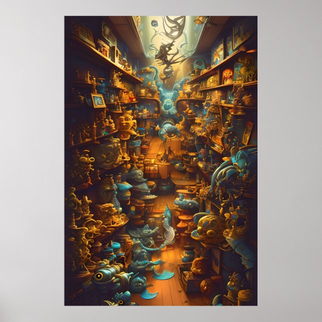 Den gamla leksak-butiken för alla människor poster (Framsidan)