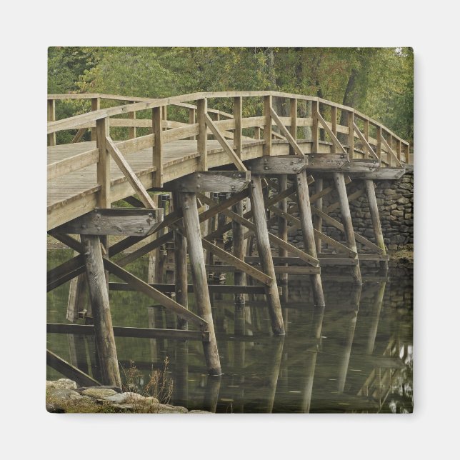 Den gamla nordbron, Minute Man National Magnet (Framsidan)