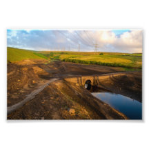 Den gamla Packhorse Bridge of Baitings