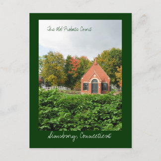 Den gamla prövningsdomstolen vykort