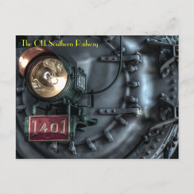 Den gamla södra järnvägen vykort (Framsida)