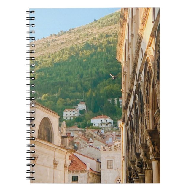 Den gamla staden Dubrovnik Anteckningsbok (Framsidan)