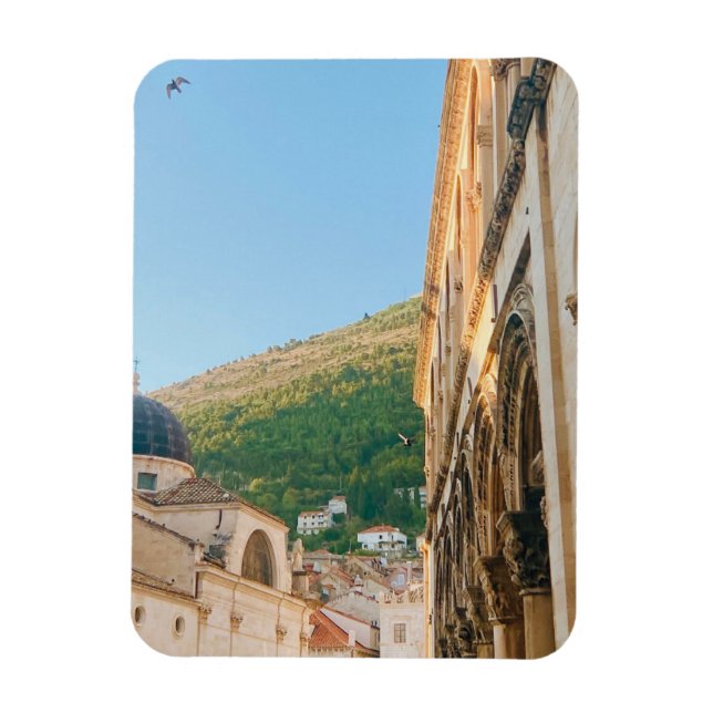Den gamla staden Dubrovnik Magnet (Vertikal)