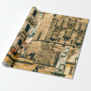 Den gamla staden Pragueantin,arkitektur,byggdin Presentpapper