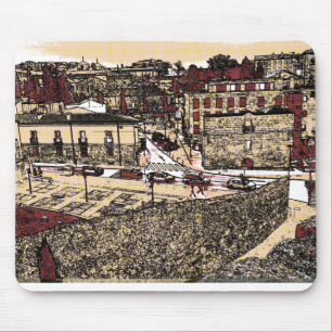 Den gamla staden Salamanca Spain Mouse Pad Musmatta