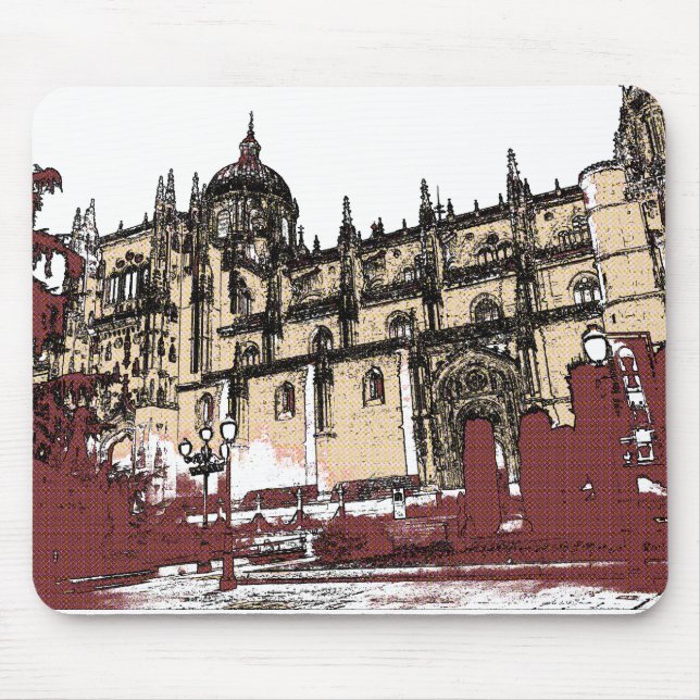 Den gamla staden Salamanca Universiteten Musmatta (Framsidan)