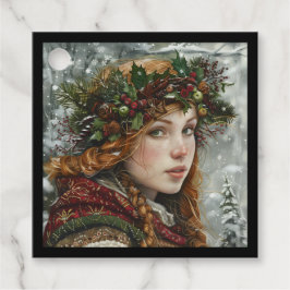 Den gamla världen Dam Gåvor Etiketter