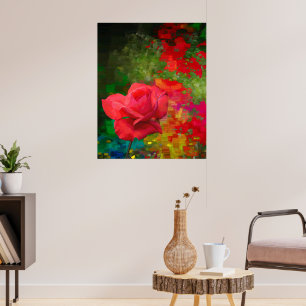 Den gamla World Ro-designen Poster