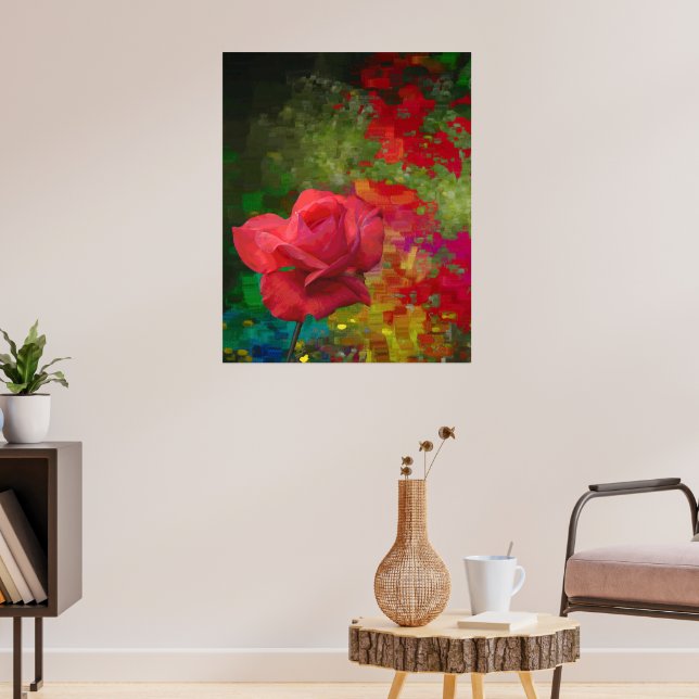 Den gamla World Ro-designen Poster (Vardagsrum 3)