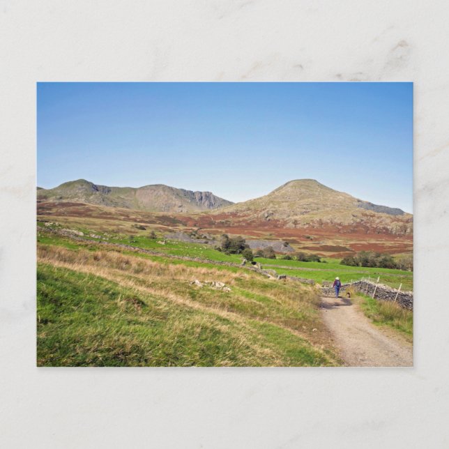 Den gamle Koniston Vykort (Framsida)