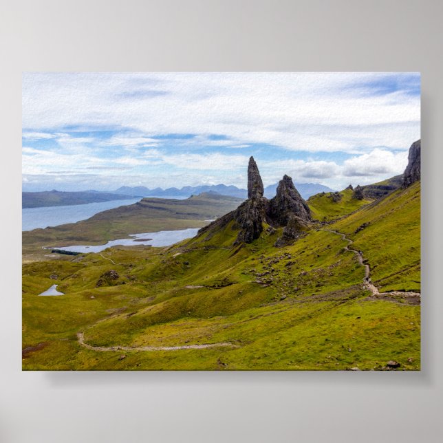 Den gamle mannen i Storr Poster (Framsidan)