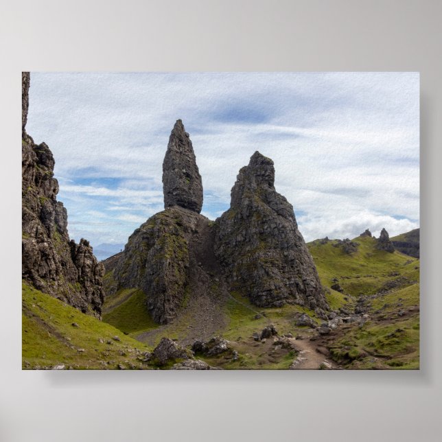 Den gamle mannen i Storr Poster (Framsidan)
