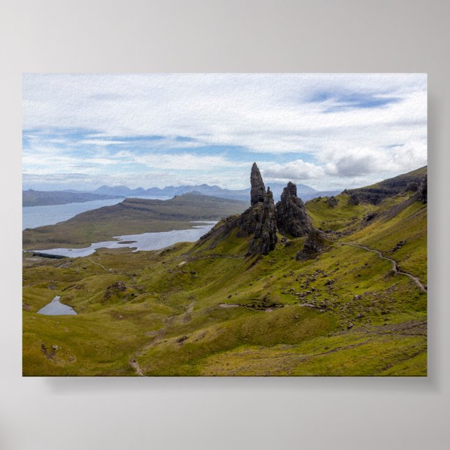 Den gamle mannen på Storr Poster (Framsidan)
