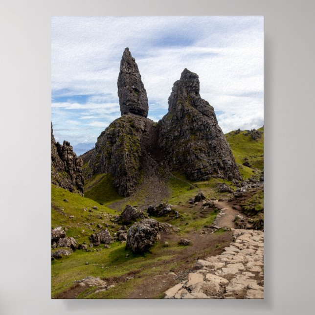 Den gamle mannen på Storr Poster (Framsidan)