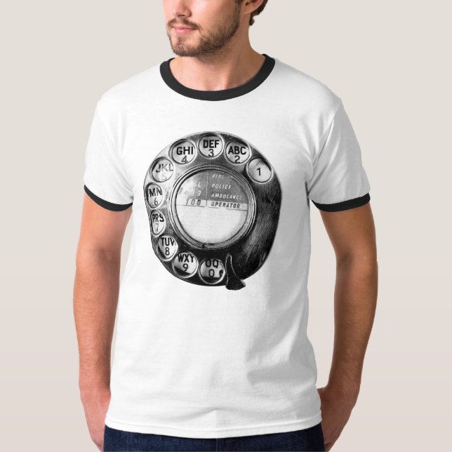 Den gammala britten ringer visartavladesign tee shirt (Framsida)