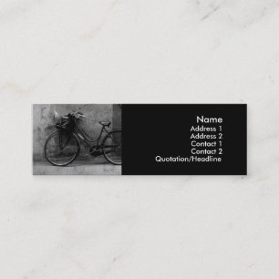 Den gammala cykeln profilerar kort