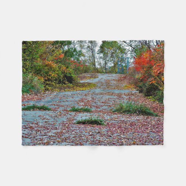 Den gammala fjärden överbryggar fleecefilt (Framsidan (Horisontell))