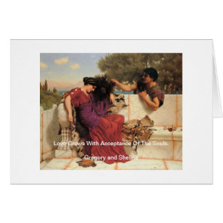 Den gammala gammala berättelsegreken kopplar ihop hälsningskort