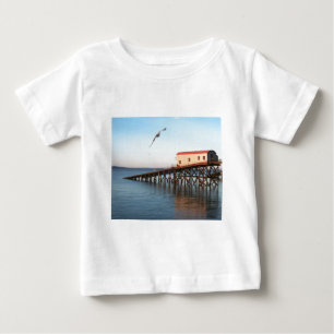 Den gammala Lifeboatstationen på Tenby Tee Shirt