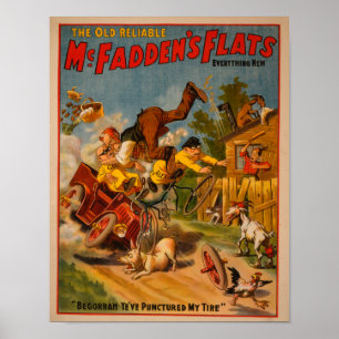 Den gammala pålitliga McFadden'sens lägenheter Poster