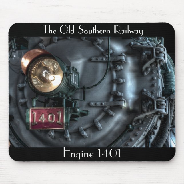 Den gammala sydliga järnvägen musmatta (Framsidan)