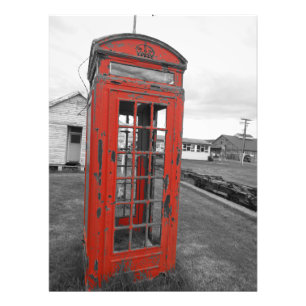 den gammala telefonen boxas fototryck