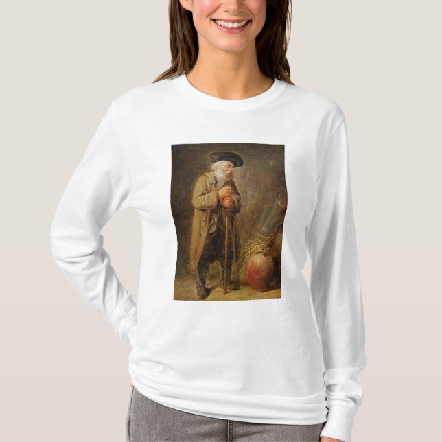Den gammala tiggaren t shirt (Framsida)
