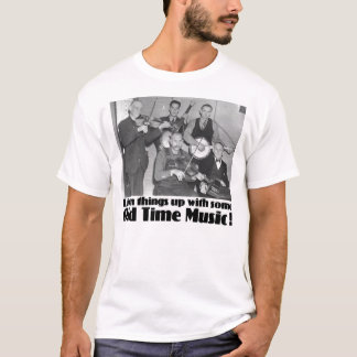 Den gammala Time musikmanar tänder Tee Shirt