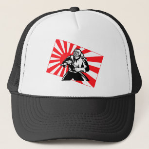 Den gammala Tokyo sandblasteren Truckerkeps