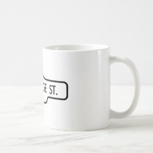 Den gammala Toronto gatan undertecknar - den St Kaffemugg