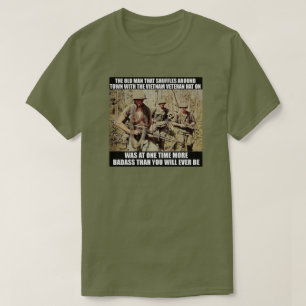 DEN GAMMALA VIETNAM VET T SHIRT