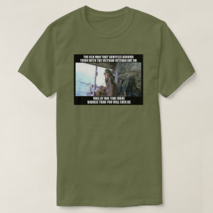 DEN GAMMALA VIETNAM VET T SHIRT