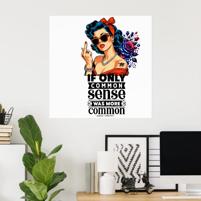 Den gemensamma hållningen poster (Hemmakontoret)