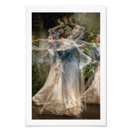 Den genle Rörelse of Dance (Multi No 3) Fototryck