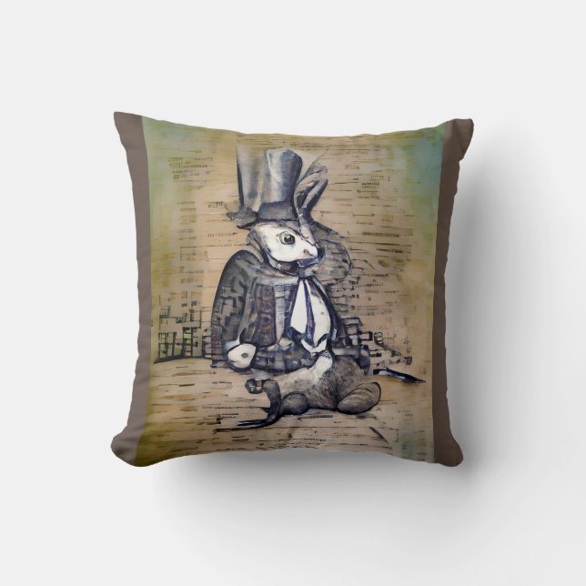 Den gentleman Rabbit Kudde (Framsida)