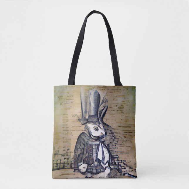 Den gentleman Rabbit Tygkasse (Framsida)