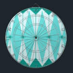 Den geometriska diamanter & Starbursts pilen Darttavla<br><div class="desc">Detta har den geometriska diamanter & Starbursts pilen Board alla av kitschy berlock av något som är kitschy och charmig. Den vintage inspirerade designen presenterar en mod, påfågelblåttbakgrund med ljust - slösa, långsträckt sexhörningar som varvas med turkosdiamanter och påfågelblåttstarbursts. Det är en kaleidoscope av den retro godheten! Dessa 50-tal och...</div>