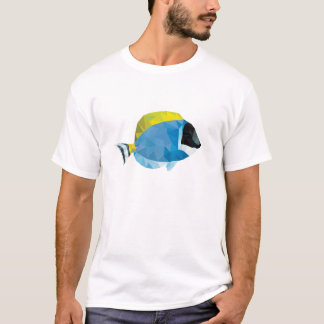 Den geometriska mosaiken pudrar blåttTang Tee Shirt