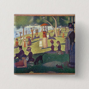Den Georges Pierre Seurat söndageftermiddagen p Knapp
