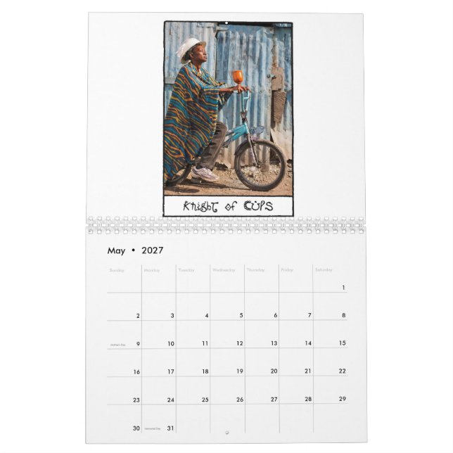 Den gettoTarot kalendern 2018 Kalender (May 2027)