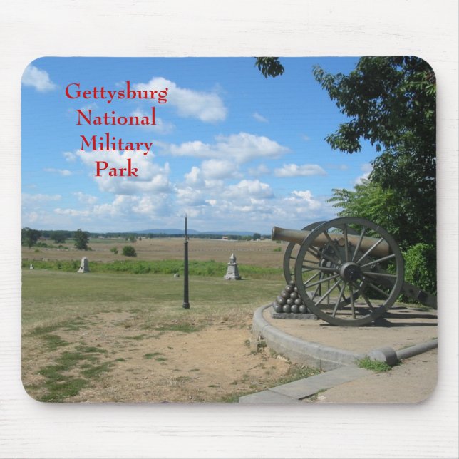 Den Gettysburg medborgaremilitären parkerar Musmatta (Framsidan)