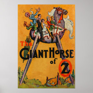 Den gigantiska hästen i OZ Poster