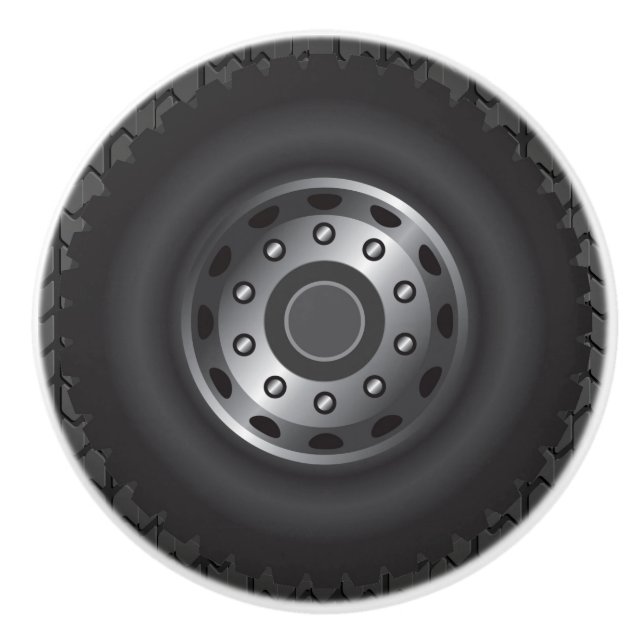 Den GIGANTISKA lastbilen tröttar #1 Knopp (Framsidan)