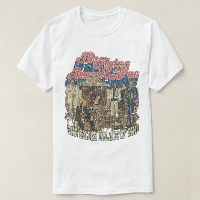 Den Gilded Palace of Sin 1969 T Shirt (Design framsida)