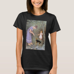 Den giriga lilla hunden av Guido Marzulli, Realism T-shirt
