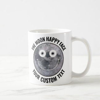 Den glada månens personliga skål kaffemugg